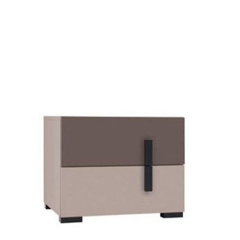 Тумба приліжкова НІККО 2S Гербор Капучино-Мокка